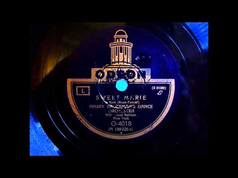 Harry Radermans Dance Orchestra - Sweet Marie - 1927