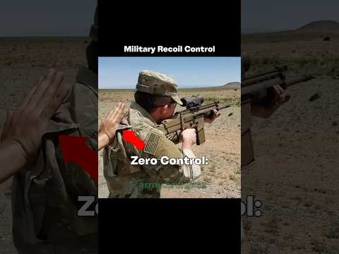 Military Recoil Control🤯