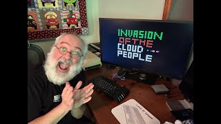 Play Your Own Game Friday - May 2023 - my Original Invasion Of The Cloud People - 8bit Video Game