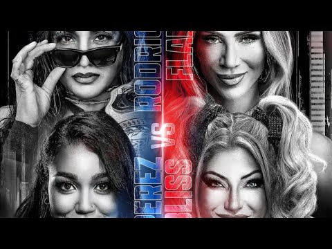 Raquel Rodriguez , roxanne perez vs Charlotte Flair, Alexa bliss