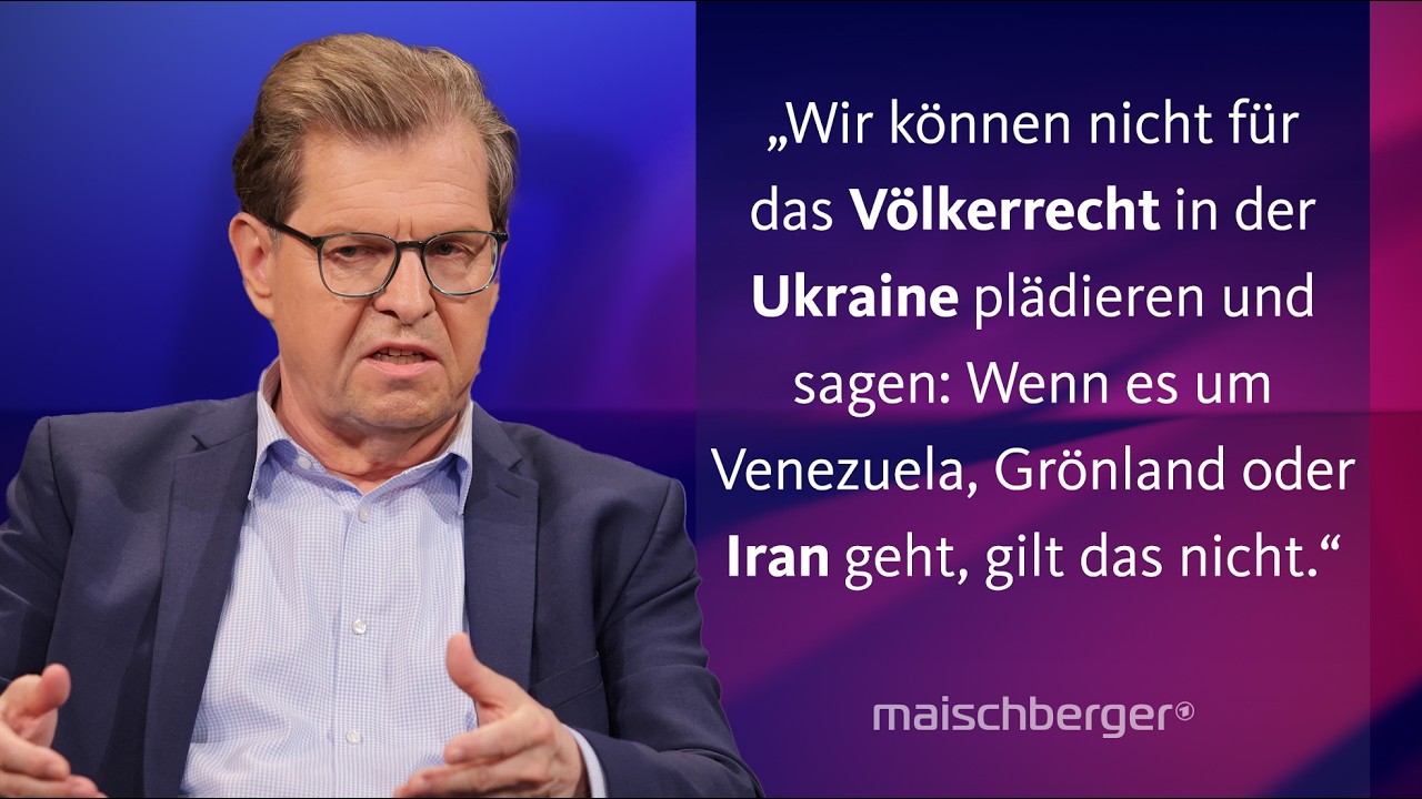 Ralf Stegner und Bernd Baumann diskutieren über Steuern, Iran-Krieg und Spritpreise | maischberger