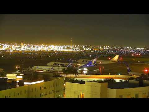 マイアミ空港（ホテルから）のライブカメラ映像