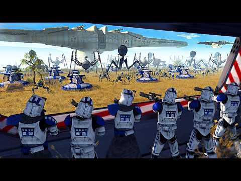 I built Largest Clone Wars TRENCH FORTRESS Ever... and INVADED IT! - Men of War: Star Wars Mod