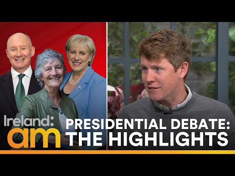 Presidential debate: Jim Gavin, Catherine Connolly, & Heather Humphreys face off in first TV debate