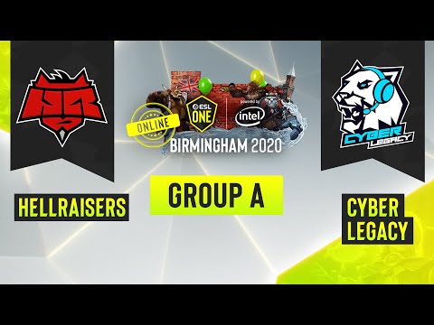 Dota2 - HellRaisers vs. Cyber Legacy - Game 3 - ESL One Birmingham 2020 - Group A - EU/CIS