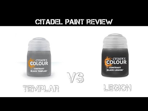 CONTRAST BLACK TEMPLAR VS CONTAST BLACK LEGION: WHICH BLACK WOULD I BRING BACK?