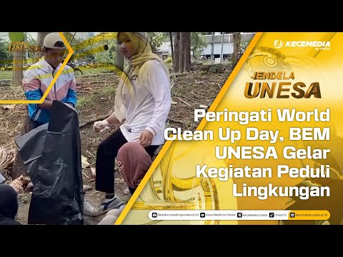 UNESA WINDOW: To Commemorate World Clean Up Day, BEM UNESA Holds Environmental Care Activities