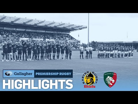 Exeter Chiefs v Leicester Tigers - HIGHLIGHTS | Gallagher Premiership 22/23