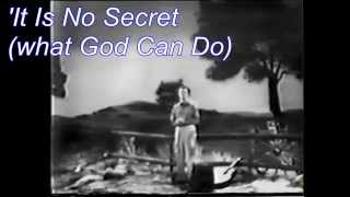 'It Is No Secret (What God Can Do) With Eddy Arnold