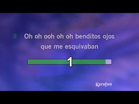 Karaoke Bendita tu luz - Maná *