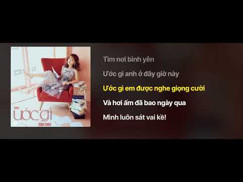 [Karaoke] ƯỚC GÌ - Han Sara
