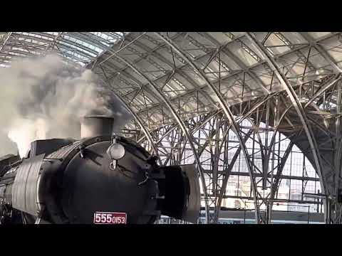 Dampfsonderfahrt - Einfahrt in Prag