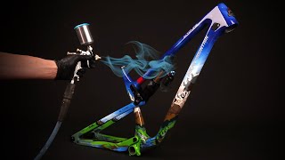 I Painted Mountains on a Rocky Mountain Mountain Bike – Try Saying THAT Twice!