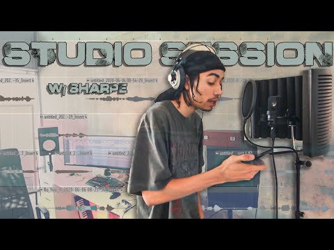 Recording A Full Song!! (Studio Session #1 With Sharpe)