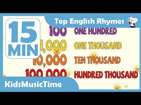 Big Numbers Song and more | + Compilation | KidsMusicTime Nursery Rhymes