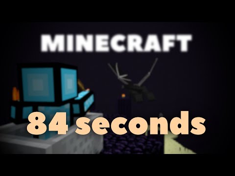 Minecraft in 84 seconds