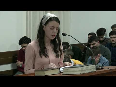 Poezia "O, cînd Hristos vă cheamă" - Recită Sora Nicoleta Necula - OD Pechea (27.12.2018)
