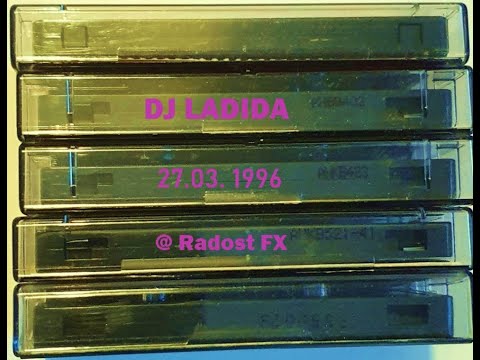 DJ LADIDA (CZ) 27.03.1996 @Radost FX (Prague) TECHNO ACID TRANCE