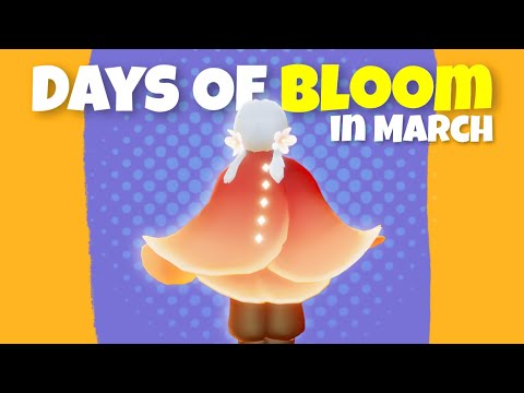 Days of Bloom Event in March on Sky COTL Beta Updates