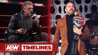 The UPDATED AEW History of TNT Champ Christian Cage & Adam Copeland | AEW Timelines