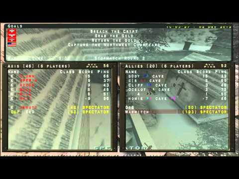 RTCW Fall Cup: Cave vs. Kreaturen (Part 2)