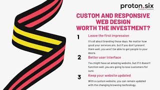 Why should you invest in custom & responsive website design