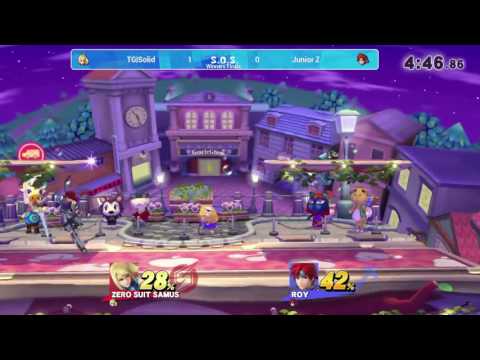 SOS13 Winners Finals - TG|Solid (Zero Suit Samus) vs Junior Z (Roy)
