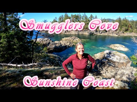 Amazing! Hiking Smugglers Cove Marine Provicial Park on Sunshine Coast BC
