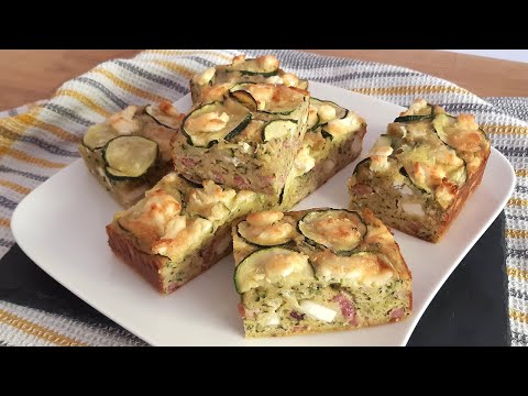 Gâteau de courgettes au chabichou - n°405