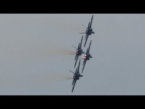 2021 USN Blue Angels | Airshow London SkyDrive 2021
