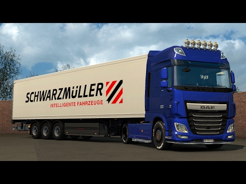 ETS 2 - DAF XF 105.510 - Trip: Växjö - Koszalin