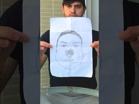 DESENHEI UMA PESSOA E ENCONTREI NA VIDA REAL