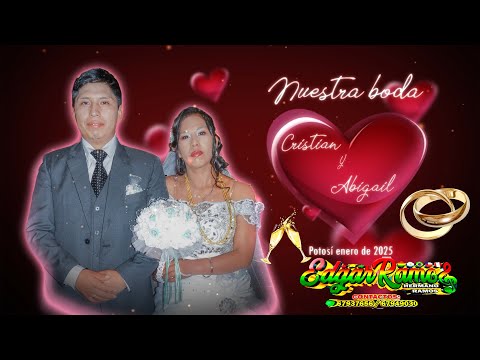 EDGAR RAMOS EN VIVO POTOSI EN LA BODA DE CRISTIAN & ABIGAIL ▷12/1/2025▷