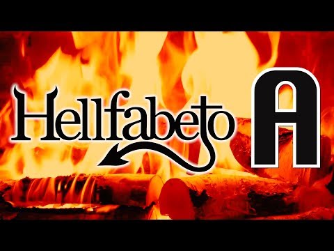 HELLFABETO - Bandas com a letra "A" - Coleção de LPs do GASTÃO