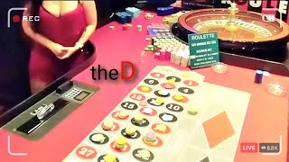 Live ROULETTE @ The D Casino & Hotel | $175 Dollar ALL IN SPINS