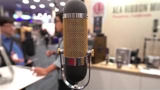 Video thumbnail for AEA R84A Ribbon Mic & TRP2 | Winter NAMM 2018 | Vintage King by Vintage King
