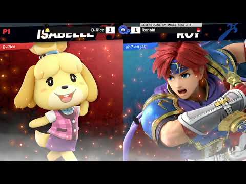 TSL212 SSBU Losers Quarters - B-Rice (Isabelle) vs Ronald (Roy)