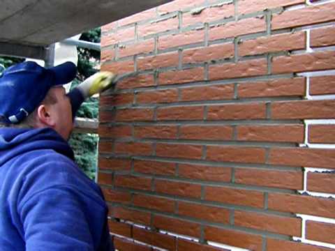 Монтаж фасадной системы HAACKE IsolierKlinker