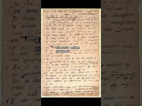 Henry viii only son tried to change history #history #art  #painting