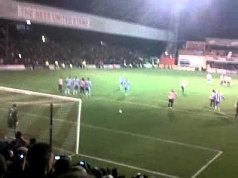Brentford Vs Hartlepool Gary Alexander Penalty