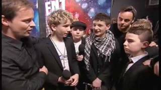 Connected Boy band I want it that way Britain Got Talent Audition week 3