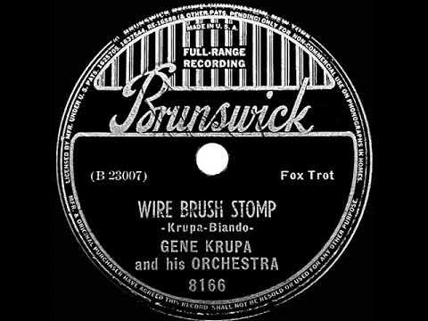 1938 Gene Krupa - Wire Brush Stomp