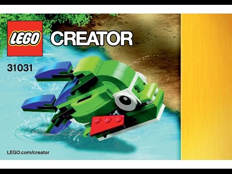 LEGO 31031 Rainforest Animals Tropical Fish Instructions LEGO CREATOR 3 in 1 2015