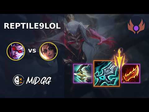 MID.GG: [ reptile9lol ] Vayne BOT vs Samira | EUW MASTER | LOL Season 2026