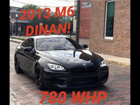 2013 BMW M6 DINAN 780 WHP. Exhaust sound, fly by, cold start!