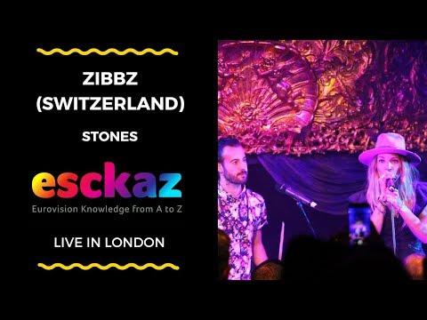 ESCKAZ in London: Zibbz (Switzerland) - Stones (at London Eurovision)