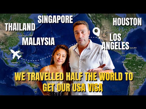WE TRAVELLED HALF OF THE WORLD TO GET OUR E3 VISA - Sailing Life on Jupiter EP139