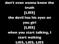 Lies mcfly- lyrics 