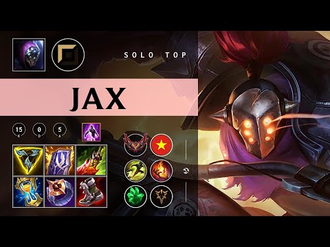 Jax Top vs Fiora - VN Grandmaster Patch 26.01