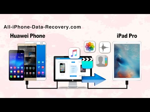 How to Transfer Contacts & Media from Huawei Ascend Honor Phone to iPad Pro - FoneCopy